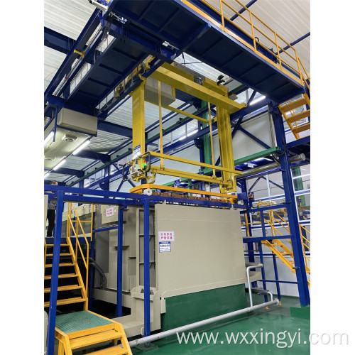 Copper plating production line plant